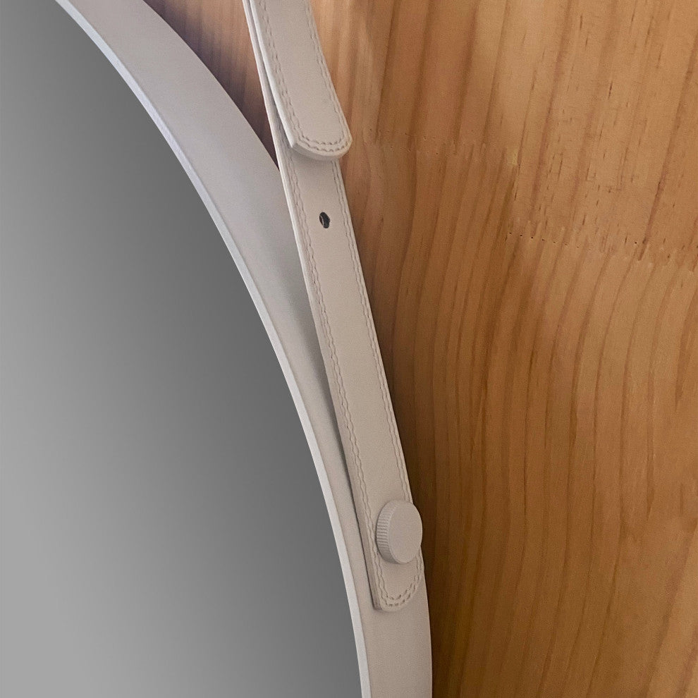 Kantor 36" High Sling Mirror, White