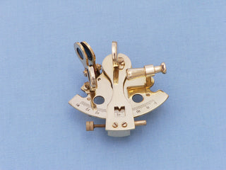 Sextant Paperweight, Brass, 3''