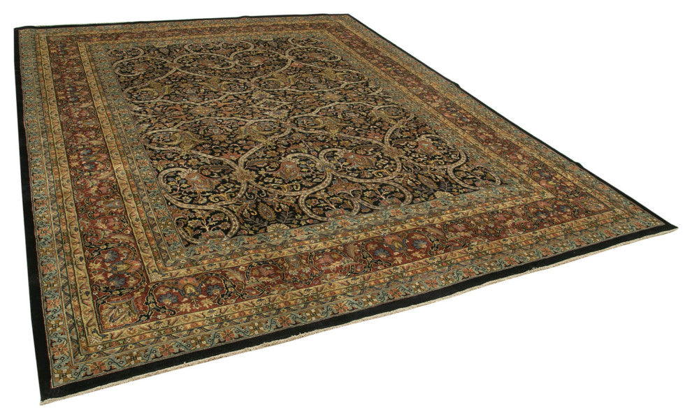 Rug N Carpet - Handwoven Oriental 11' 6" x 14' 6" Large Oushak Area Rug