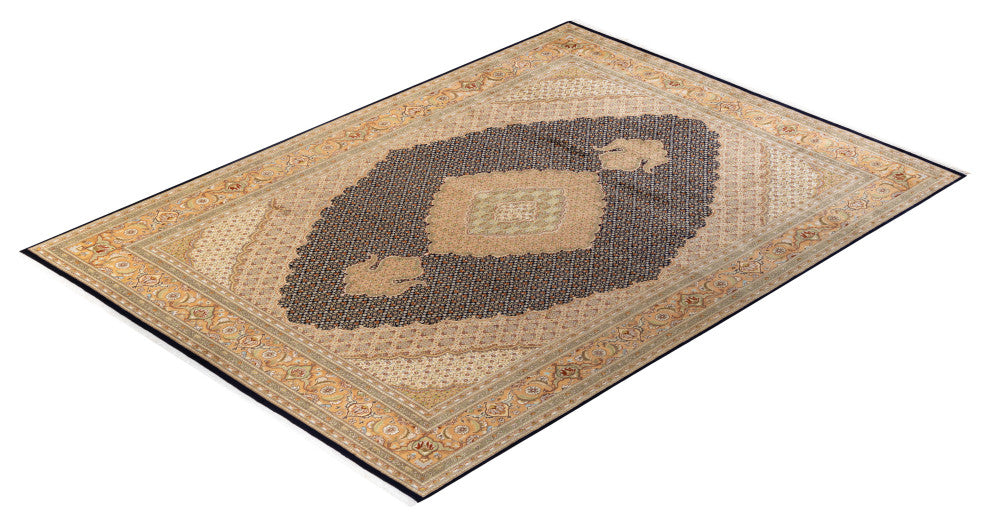 Chaung-U One-of-a-Kind Hand-Knotted Area Rug Black, 9'0"x12'4"