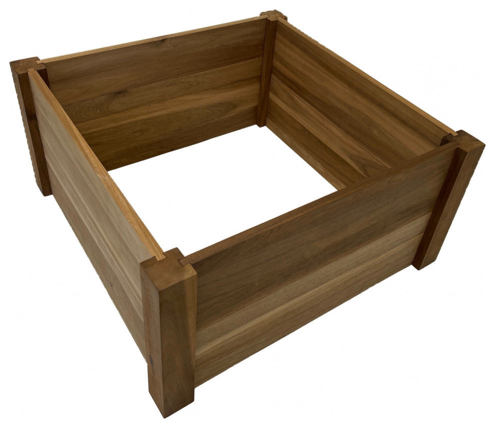 24" Premium High Hardwood Vegetable and Flower Bed