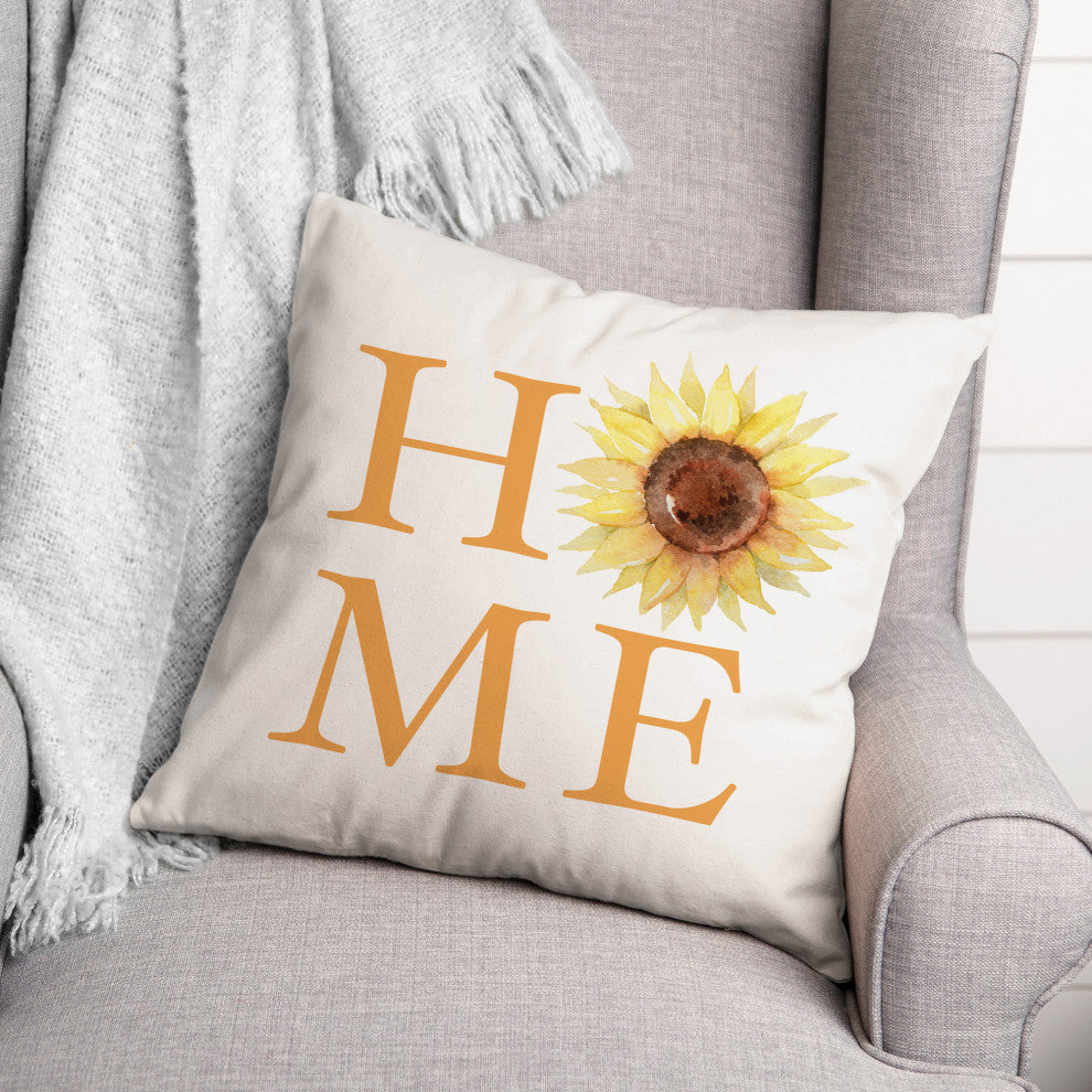 Home Sunflower 18x18 Indoor / Outdoor Pillow