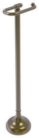 Free Standing European Style Toilet Tissue Holder, Antique Brass