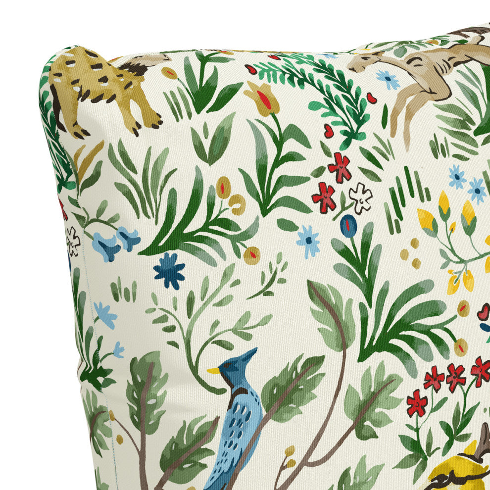 18" Outdoor Pillow Polyester Insert, Frolic Citrus