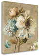 "Marche De Fleurs Blue II" By Lisa Audit, Giclee Print on Gallery Wrap Canvas