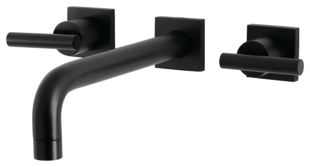 KS6020CML Wall Mount Tub Faucet, Matte Black