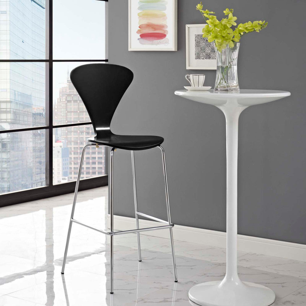 Black Passage Dining Bar Stool