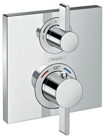 Hansgrohe Ecostat Square Thermostatic Trim, Chrome