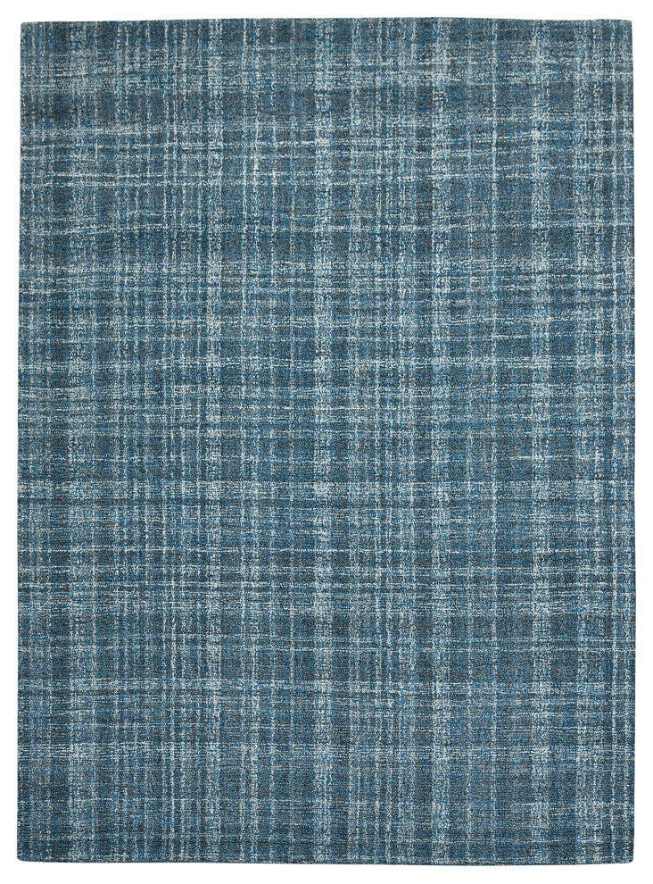 Laurel Turlen Area Rug, Turquoise, 2' x 3', Plaid