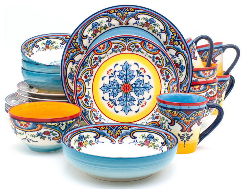 Zanzibar 20 Piece Stoneware Dinnerware Set