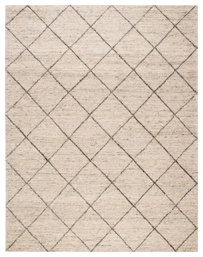 Safavieh Micro-Loop Collection HIM423A Rug, Ivory, 9' X 12'