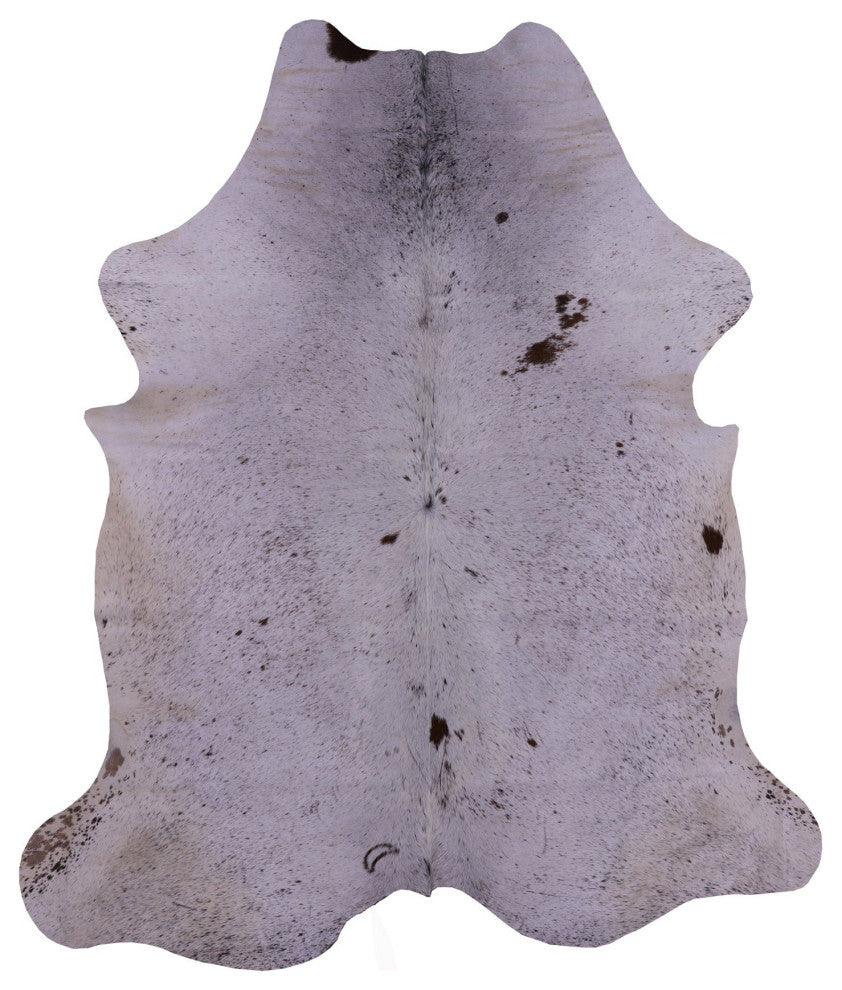 Organic Natural Hair-On Cowhide Area Rug 6' 10" X 5' 11" C1815