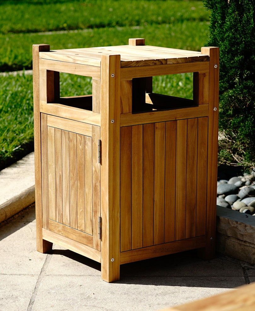 Pavilion Teak Outdoor Hamper