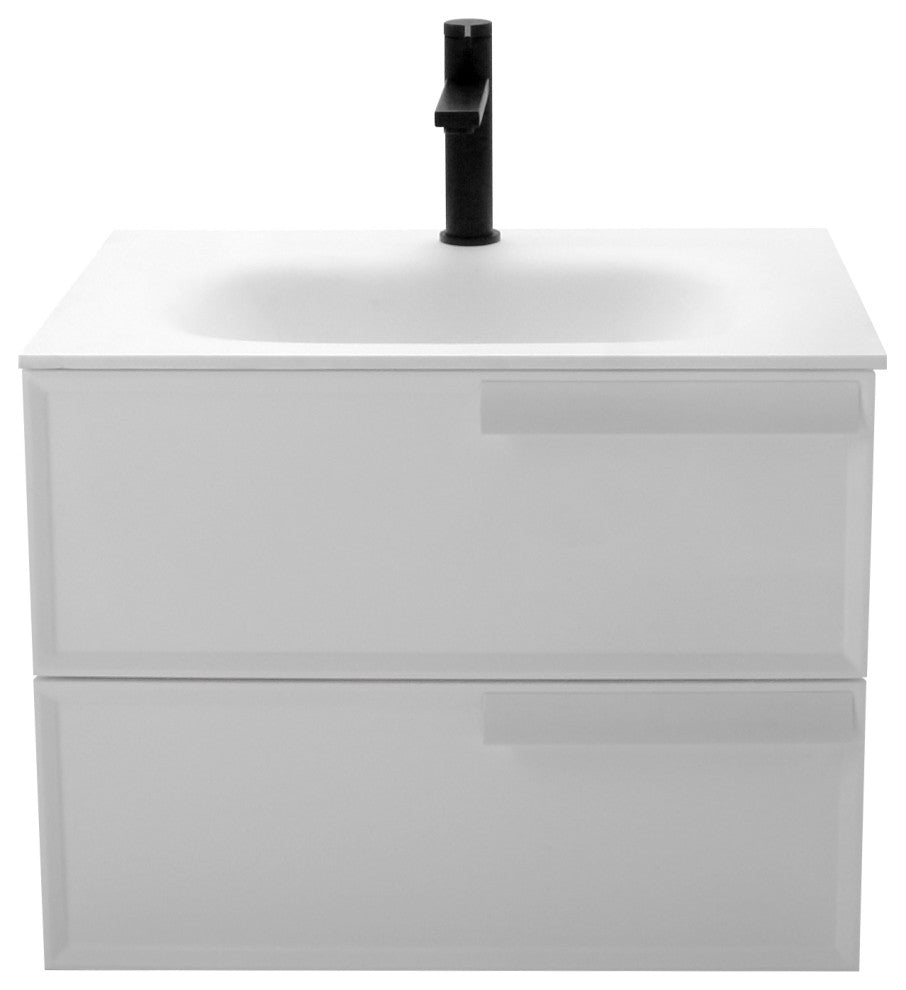 Aquamoon Garda 24" Bathroom Vanity Cabinet, White