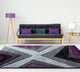 United Weavers Bristol Zine Plum Area Rug 7'10x10'6