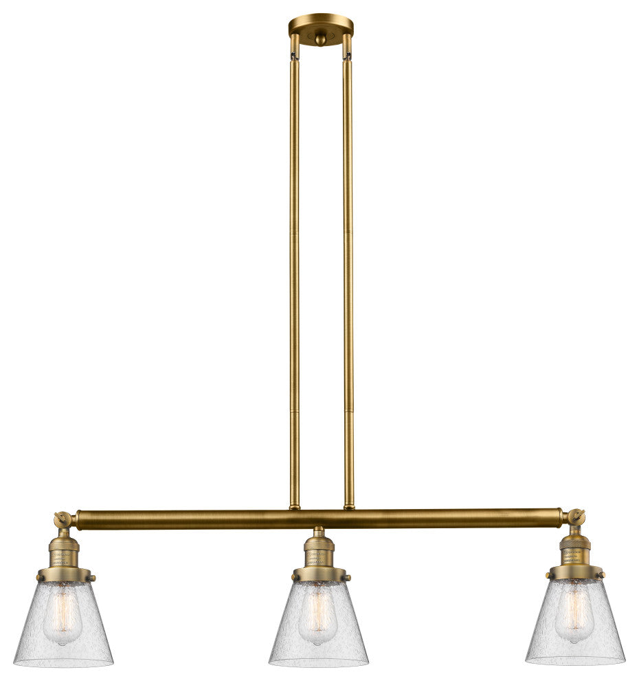 Innovations Lighting 213-Bb-S-G64 3 Light Island Light