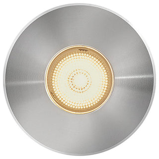 Dot Round LED Button Light, Stainless Steel