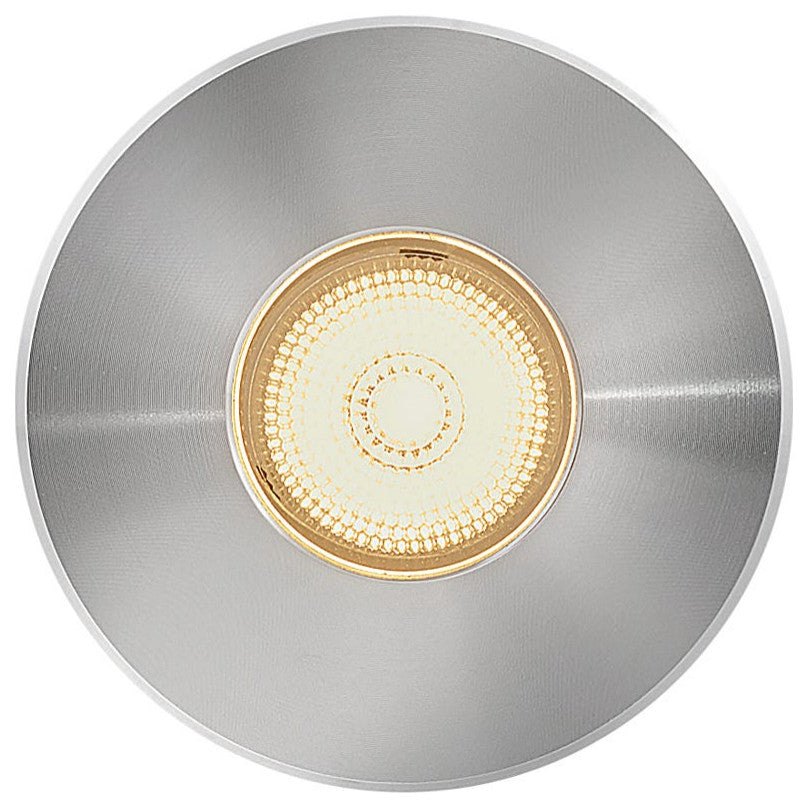 Dot Round LED Button Light, Stainless Steel