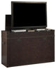 Ellis Trunk End of Bed Anyroom Lift Cabinet, Leather