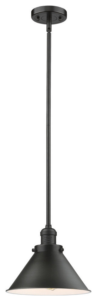 1-Light Briarcliff 10" Mini Pendant, Oil Rubbed Bronze