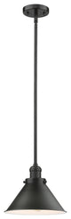 1-Light Briarcliff 10" Mini Pendant, Oil Rubbed Bronze