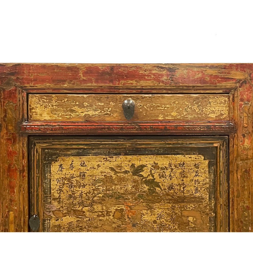 Consigned Late 19th Century Antique Chinese Mongolia Credenza, Sideboard, Buffet