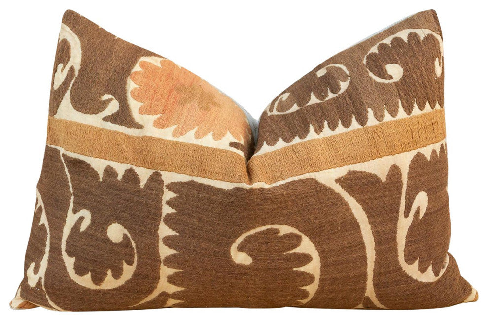 Olma Thuja Suzani Lumbar Pillow
