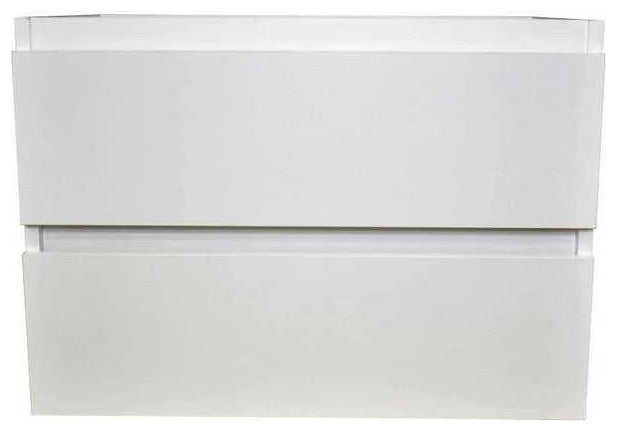 Salt 18Dx30" Floating Bathroom Vanity, Cabinet Only, Glossy White
