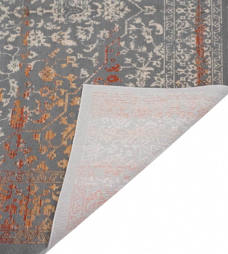 Noori Rug Distressed Linnea Grey/Ivory Rug