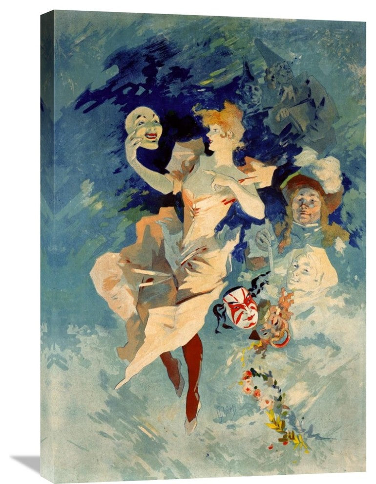Les Arts / La Comedie, 21"X30"