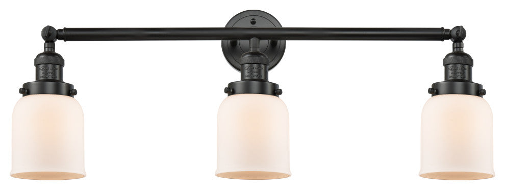 Innovations Lighting 205-Bk-S-G51-Led 3 Light Dimmable Led Bathroom Fixture
