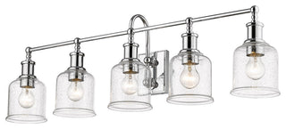 Z-Lite 734-5V Bryant 5 Light 41"W Bathroom Vanity Light - Chrome