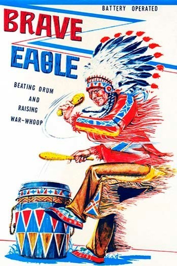 Brave Eagle - Canvas Poster 20" x 30"