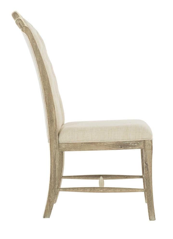 Bernhardt Rustic Patina Side Chair, Sand Finish