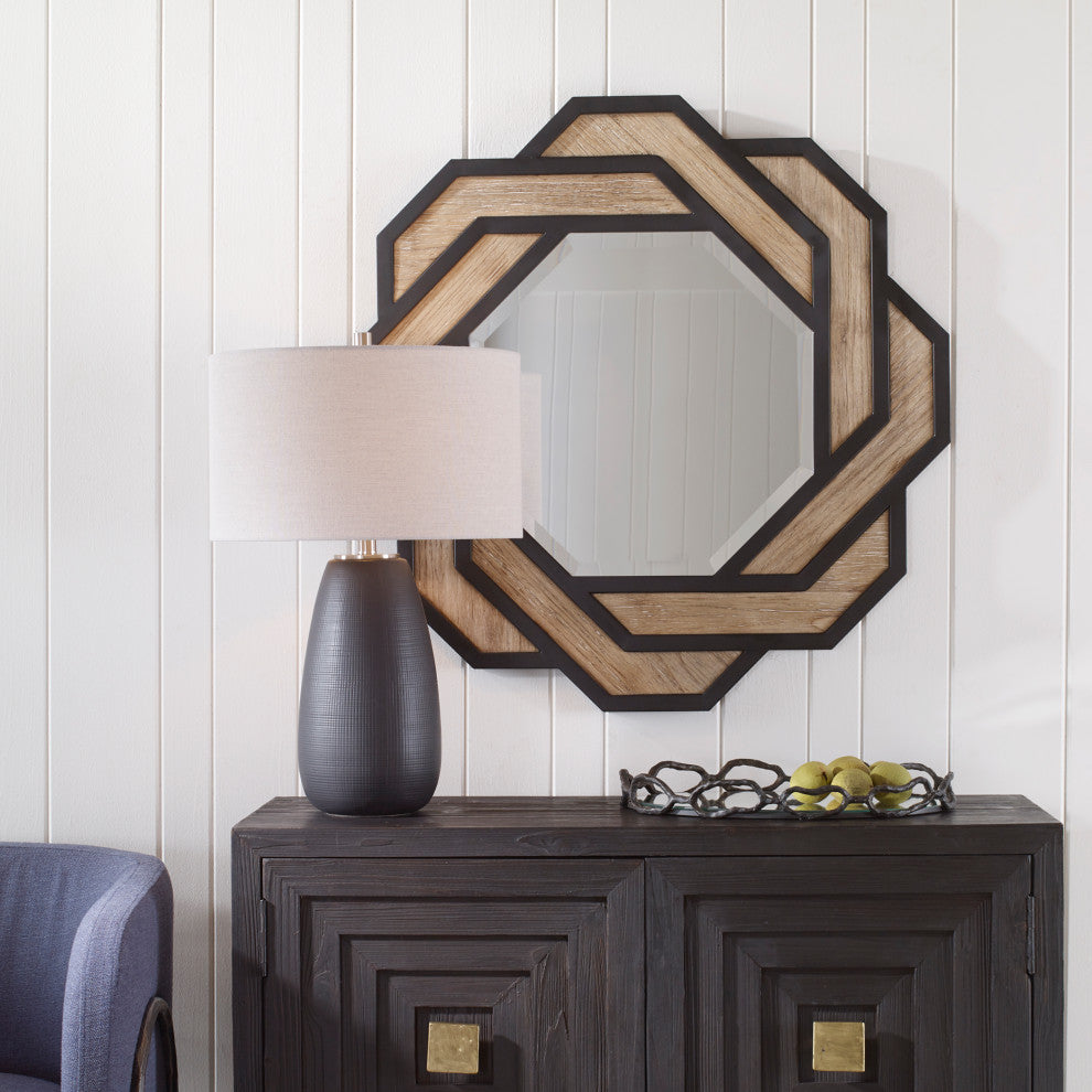 Uttermost - 09802 - Mirror - Continuity - Satin Black