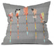 Deny Designs Iveta Abolina Gray Pastel Feathers Outdoor Throw Pillow