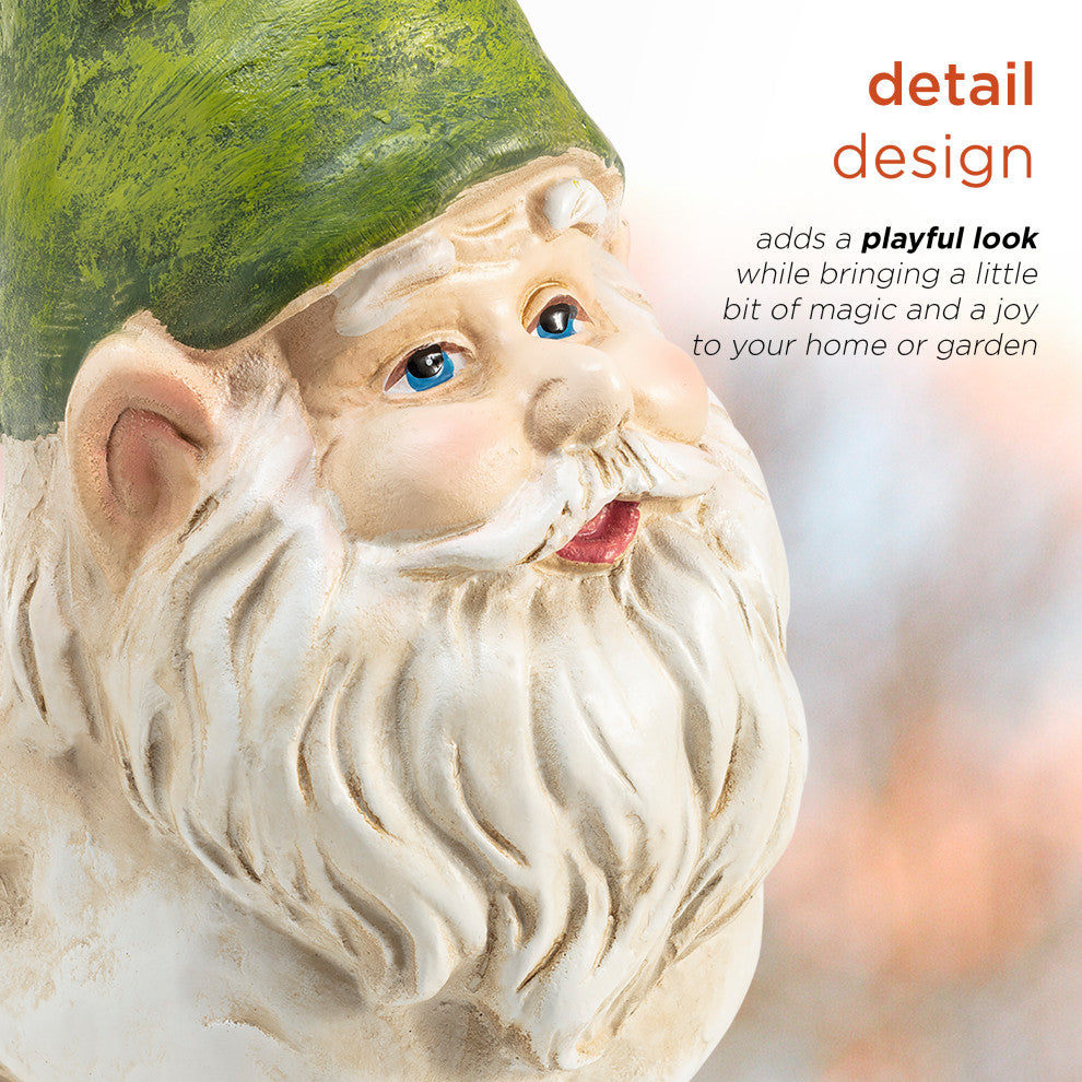 Bashful Gnome Statue