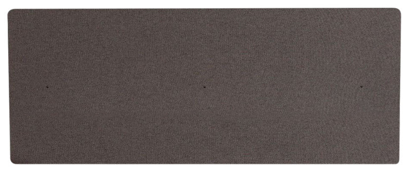 Reclaim 60"x24"Desktop Privacy Panel, Slate Gray