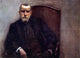 Cecilio Pla y Gallardo Retrato de Hombre, 18"x27" Wall Decal