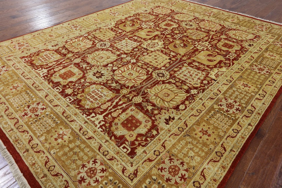 Peshawar Handmade Oriental Area Rug 8'x10', P2534