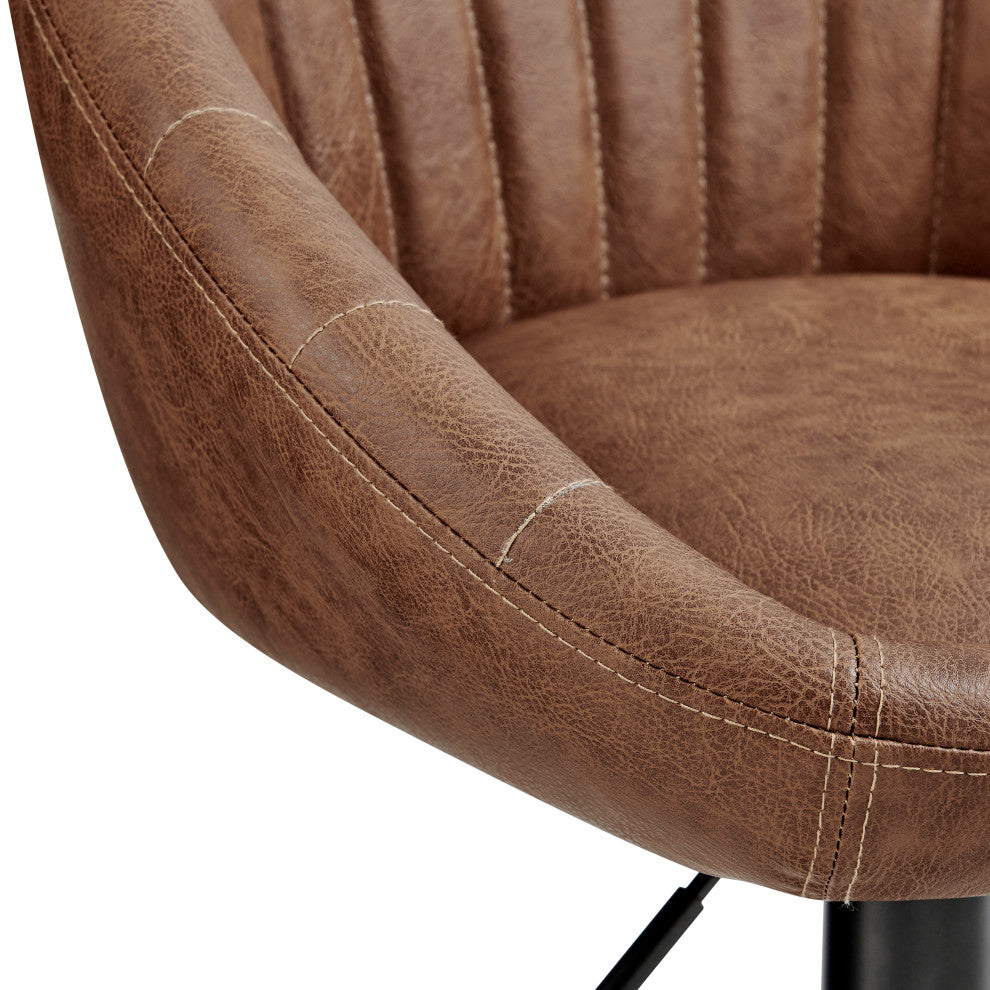 Watson PU Gaslift Swivel Bar Stool