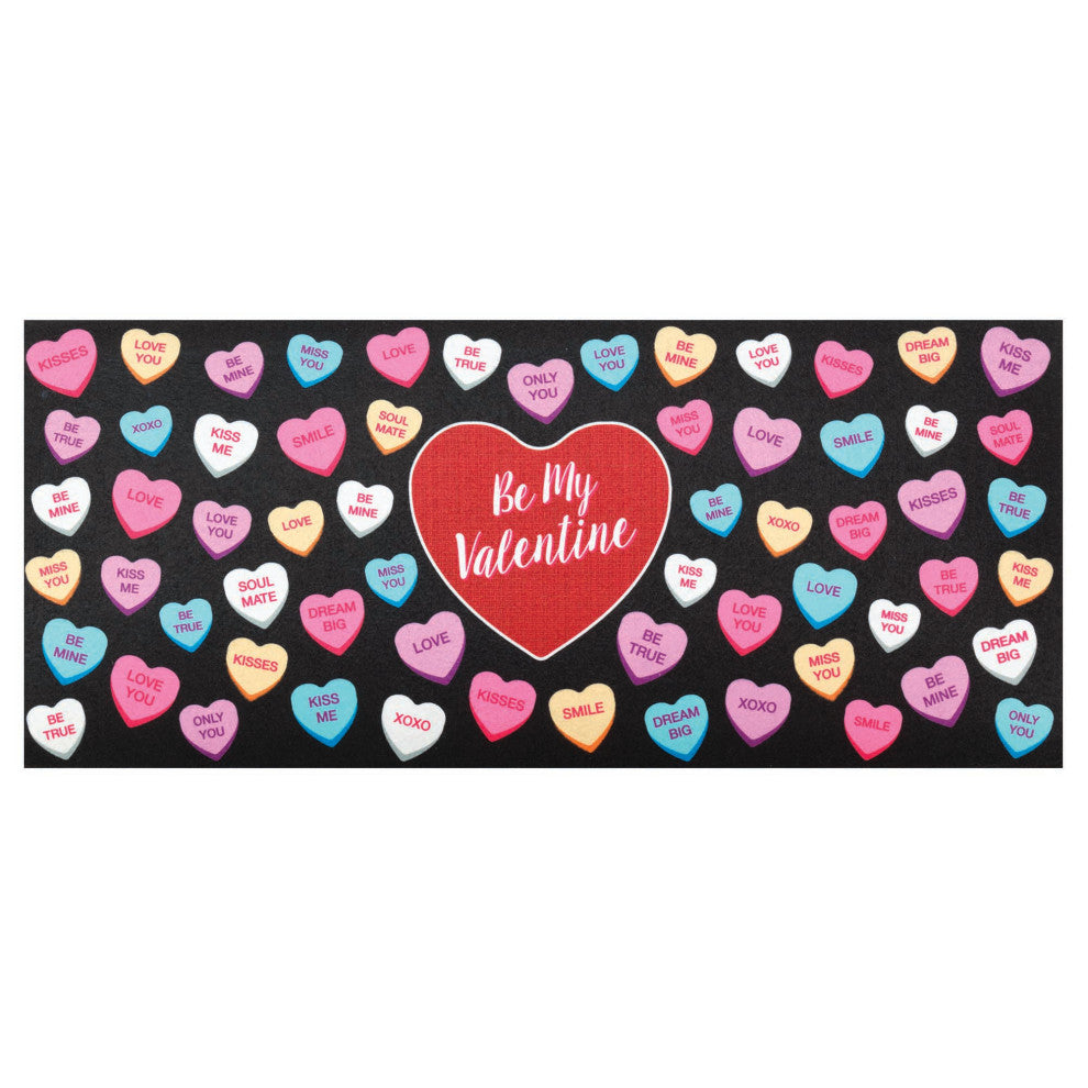 Doormat Insert, Be My Valentine