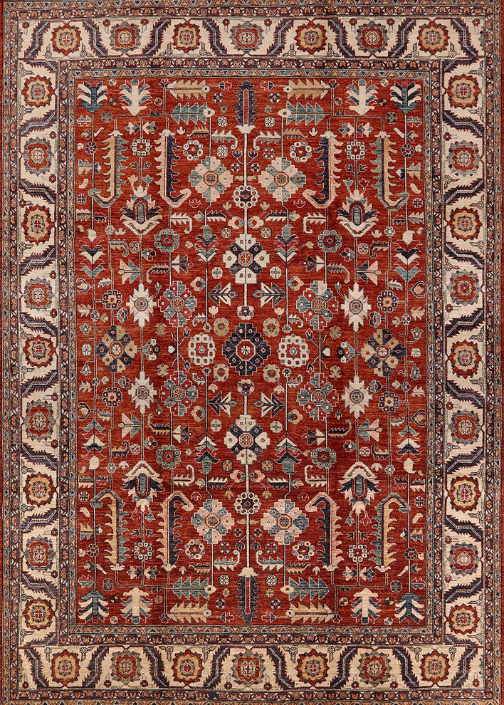 Ahgly Company Indoor Rectangle Mid-Century Modern Area Rugs, 2' x 5'