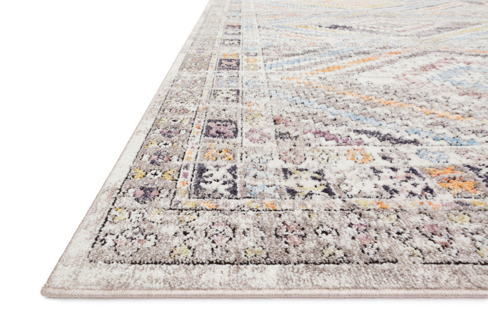 Dante Area Rug by Loloi II, Ivory/Multi, 5'3"x7'2"