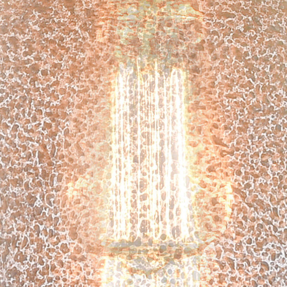 Edison Small Bell 25" Bath Vanity Light, Oil Rubbed Bronze, Seedy Shade