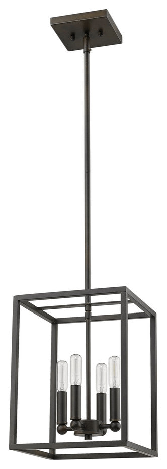 Cobar 4-Light Oil-Rubbed Bronze Pendant