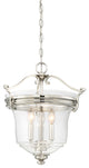 Minka-Lavery Audrey`S Point Three Light Pendant, Convertible To Semi Flush