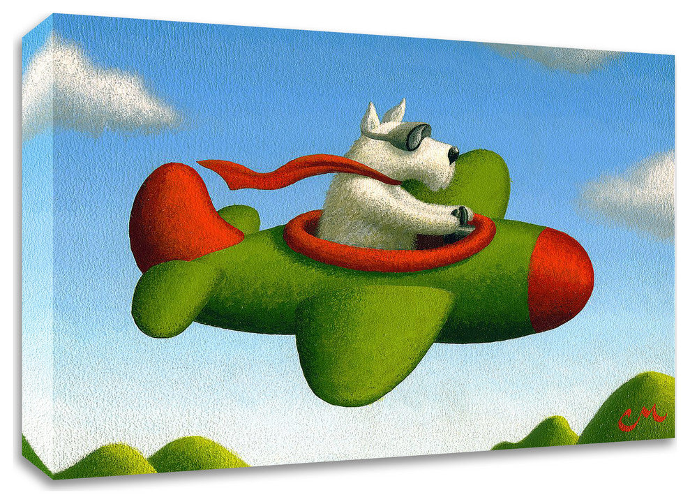 Frequent Flier No. 1 by Chris Miles, Print on Canvas, 40"x32"