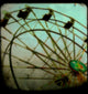 Marmont Hill, "Ferris Wheel" Painting Print on Wrapped Canvas, 32x32