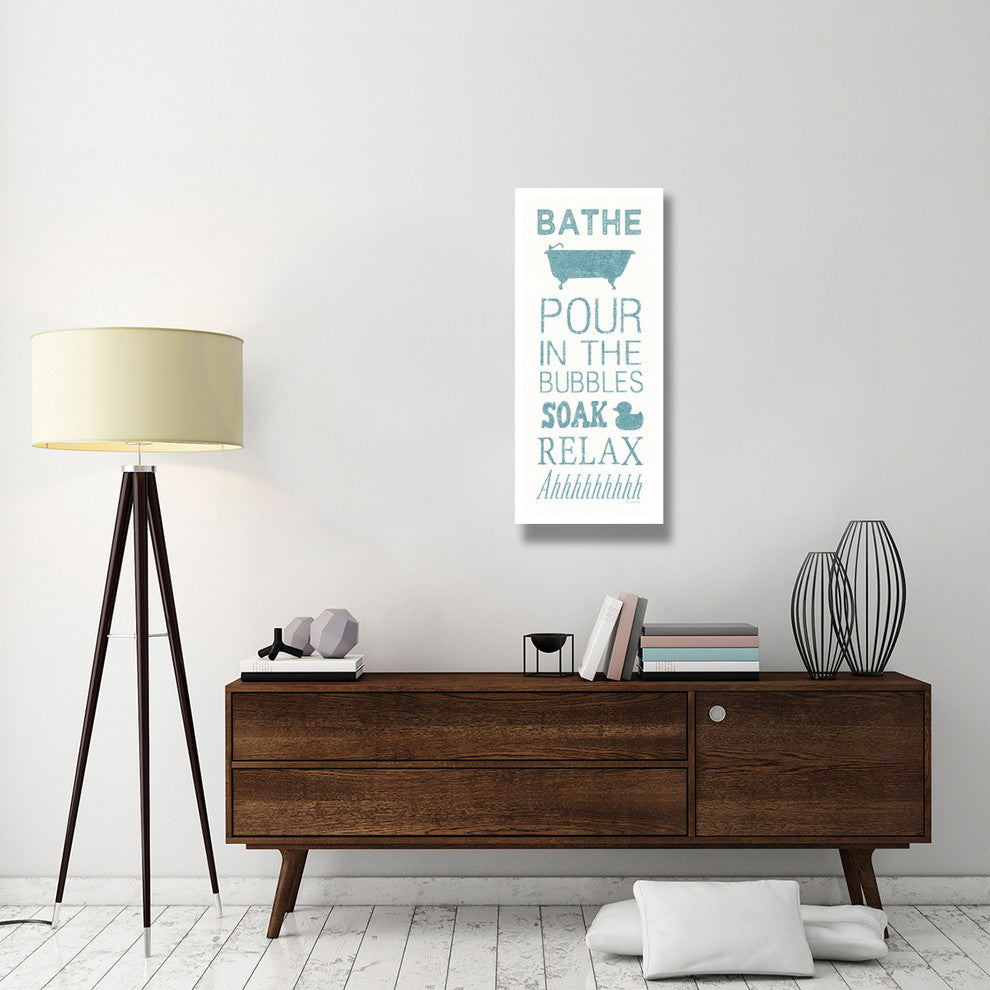 "Hand Towel Bath" Digital Paper Print by Sue Schlabach, 18"x42"